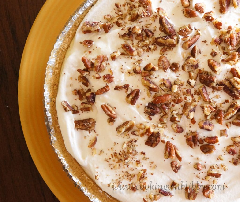Banana Pecan Cream Pie
