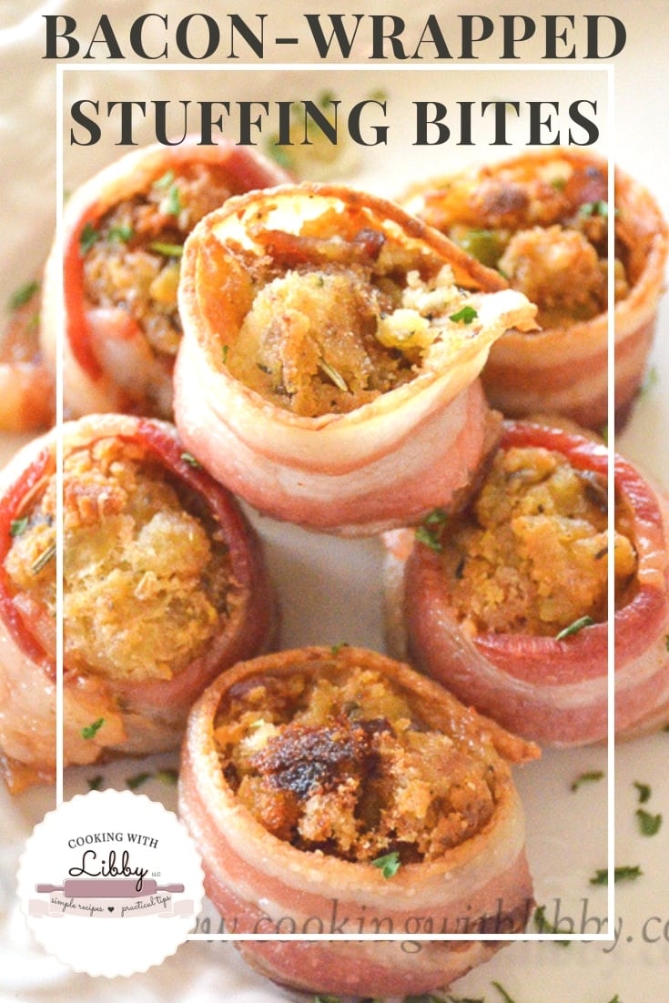 Bacon Wrapped Stuffing Bites Cooking With Libby