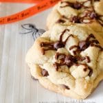 These Halloween Spider Cookies can be made with almost any chocolate chip cookie recipe. They are easily produced and taste great!