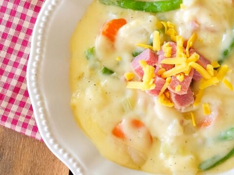 Image for Easy Holiday Ham and Cheese Soup