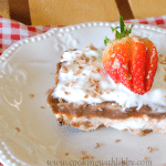 This Creamy Chocolate Sin Dessert contains ingredients that make it worthy of it's title. It's built upon three layers of creamy and chocolatey goodness.