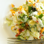 Start your year off right by making this Twenty-Four Hour Salad. It's just like a normal salad, except it marinades for 24 hours!
