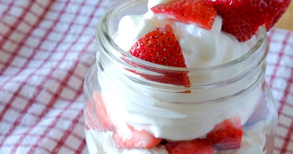 Strawberry Shortcake in a Jar Cooking With Libby