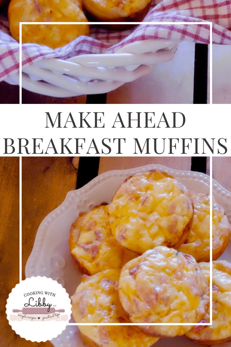 Breakfast Muffins {Make Ahead + 5 Ingredient} Cooking With Libby