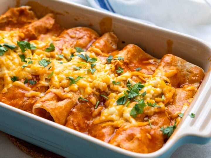 Image for Shredded Beef Enchilada (4 Ingredients)