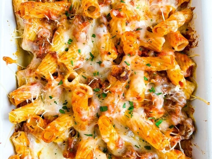 Image for Baked Rigatoni - Quick & Easy with 5 Ingredients