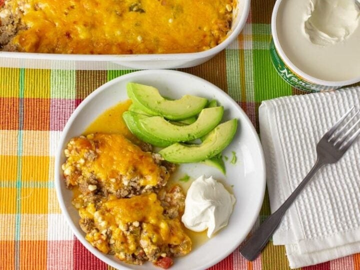 Image for Easy Taco Casserole - Low Carb, Keto, Grain Free, THM S