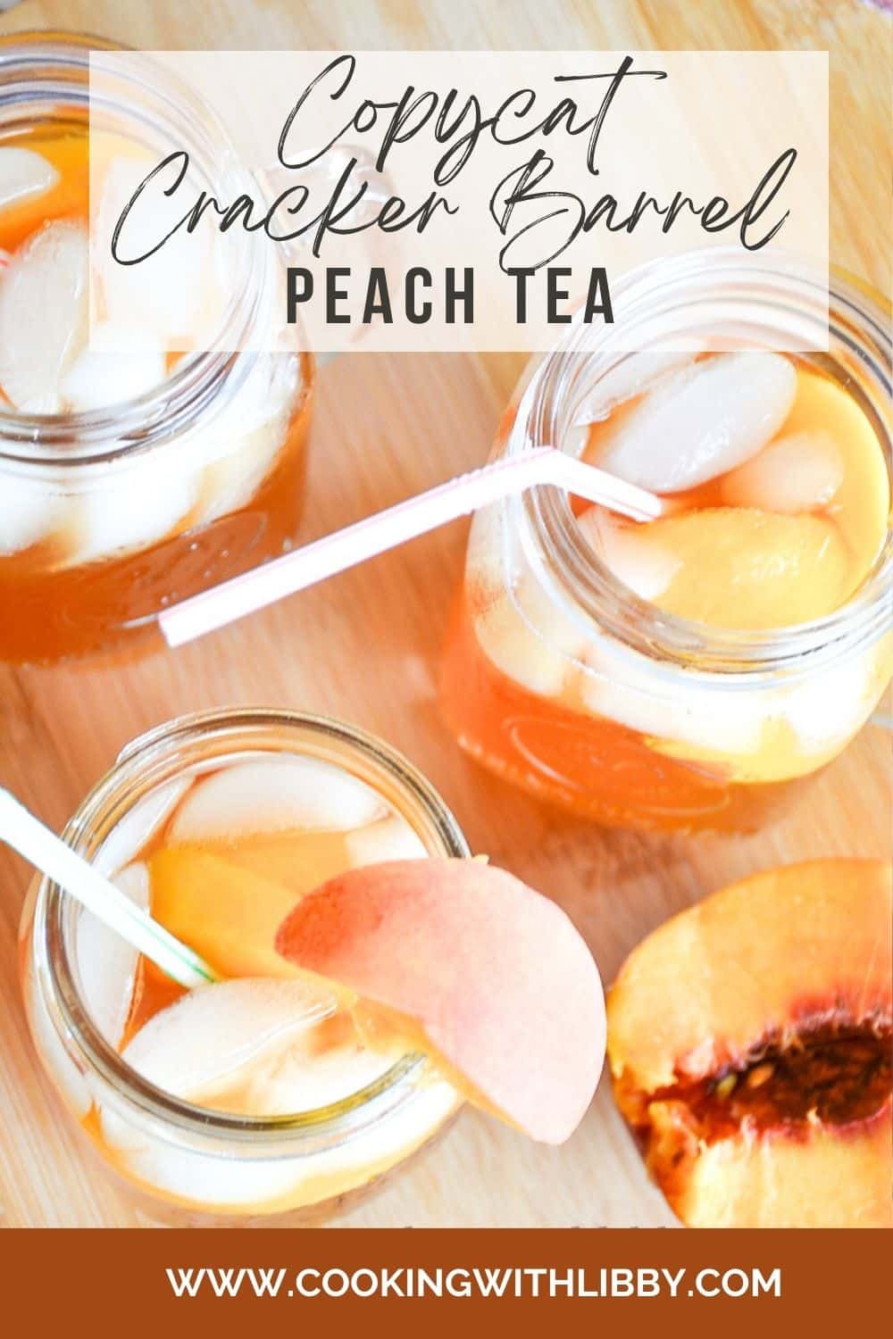 Cracker Barrel Peach Tea Recipe Cooking With Libby