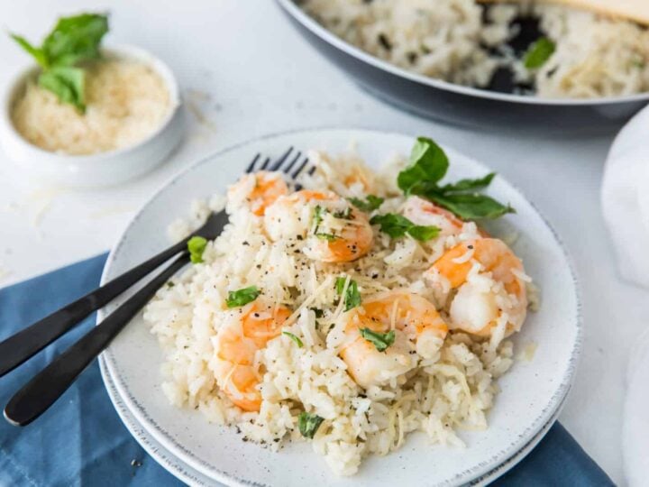 Image for Parmesan Basil Shrimp and Rice